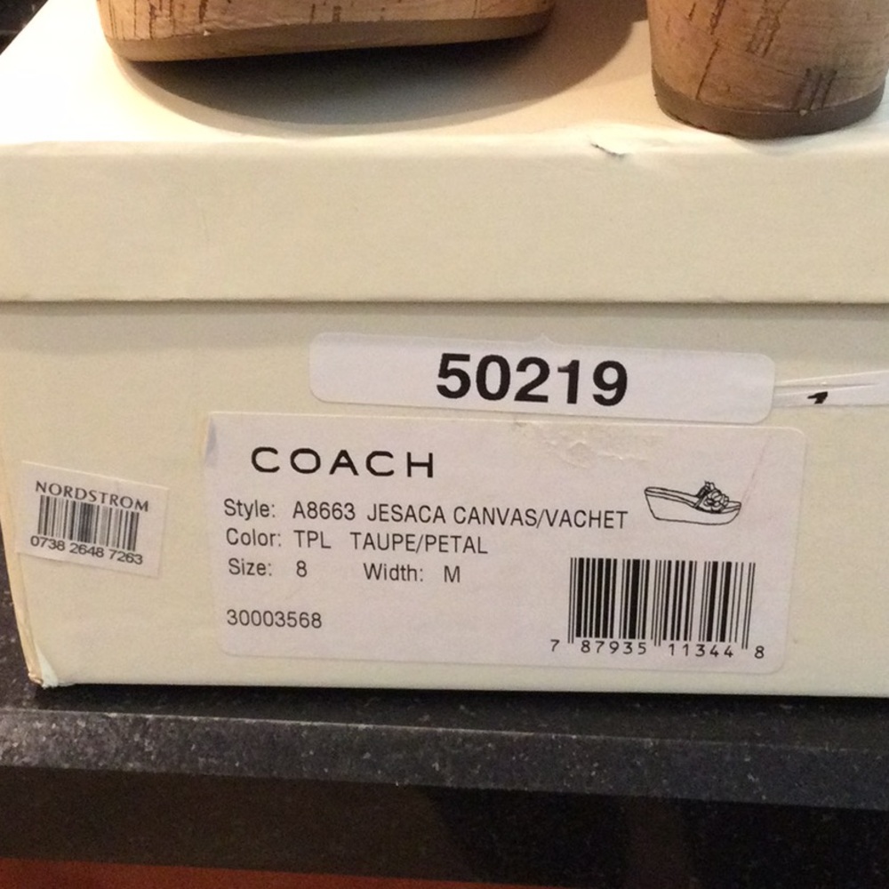 Coach Wedges - Picture 3 of 3